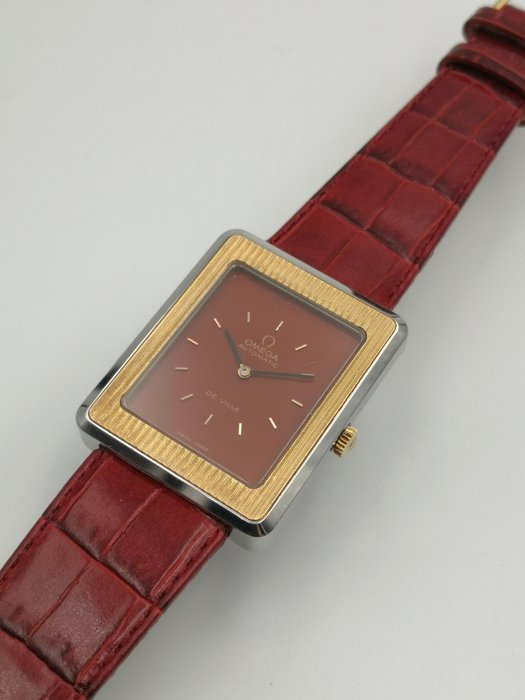 Omega - De Ville Pavè D'or "Burgundy" - Ingen mindstepris - Mænd - 1970-1979