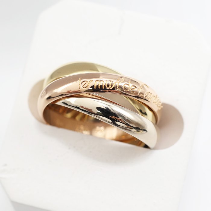 Cartier - Ring - Trinity - 18 kraat Gulguld, Hvidguld, Rosaguld