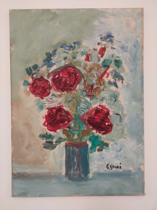 Giuseppe Succi (1914-1989) - Vaso di fiori