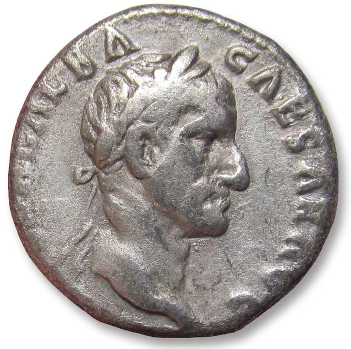 Romarriket Galba (AD 68-69) Denarius Rome mint 68-69 AD - DIVA AVGVSTA - Ex HD Rauch rare coin from a shortlived Emperor