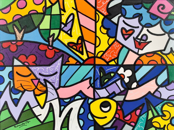 Romero Britto (1963) - A beautiful day