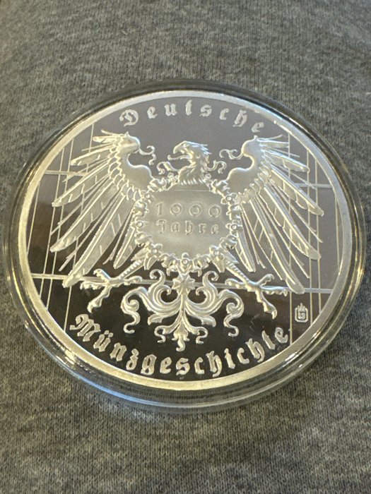 Verden. Medal ND Gigant Pfennig Karl des Großen Proof  (Ingen mindstepris)