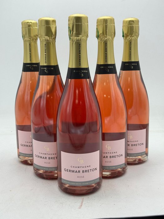 Germar Breton Rosé - Champagne Brut - 6 Flasker (075 L)