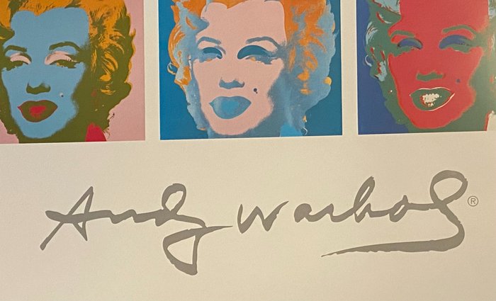 Andy Warhol (after) - TEN MARILYNS II