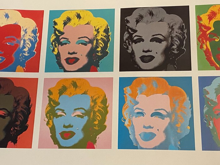 Andy Warhol (after) - TEN MARILYNS II