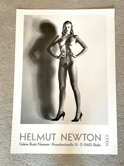 after Helmut Newton - Galerie Bodo Niemann - Helmut Newton Poster - 1900‹erne