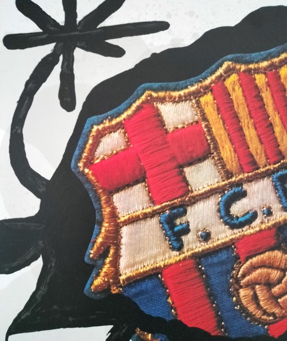 Joan Miro (1893-1983) - Futbol Club Barcelona  -  75 Aniversari (1899-1974)