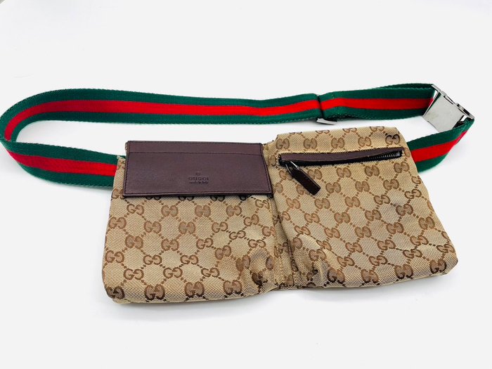 Gucci - GG Canvas Body Bag Waist Bag - Skuldertaske