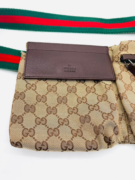 Gucci - GG Canvas Body Bag Waist Bag - Skuldertaske