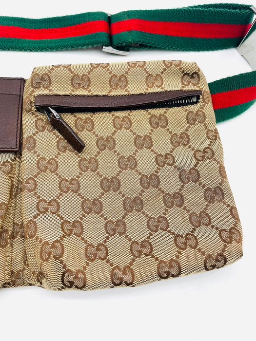 Gucci - GG Canvas Body Bag Waist Bag - Skuldertaske