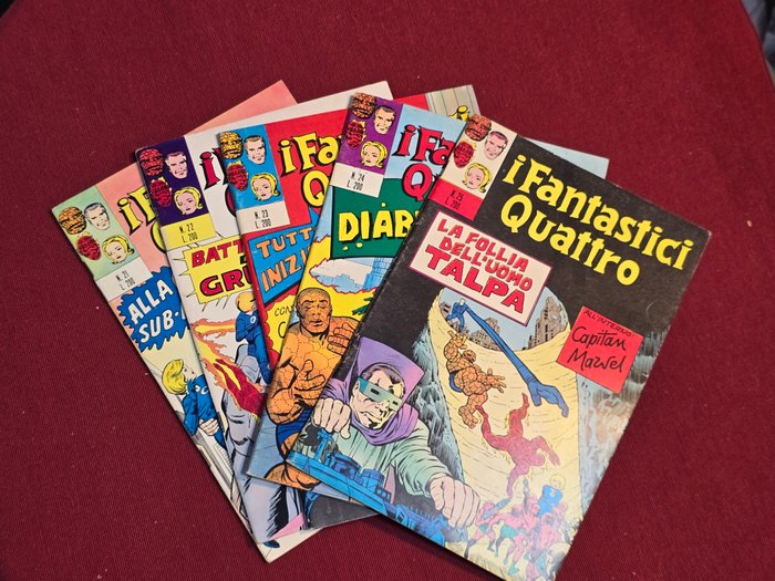 I Fantastici Quattro n 21/15 - originali - 5 Comic - Første udgave