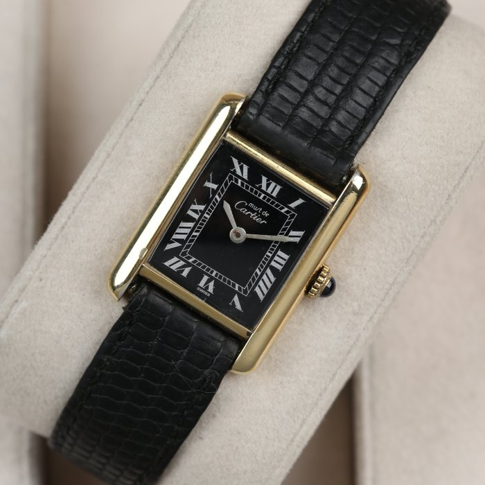 Cartier - Tank Must de Cartier - 3093 - Kvinder - 1980-1989