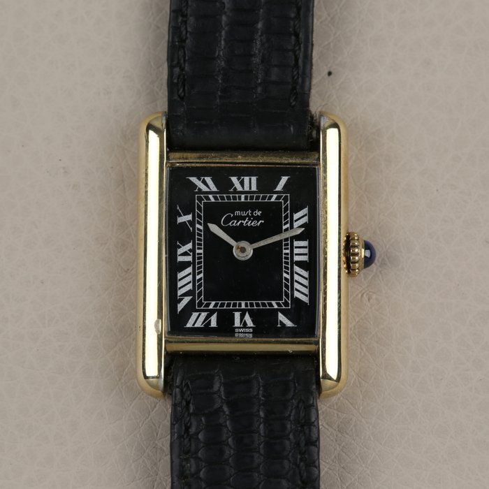 Cartier - Tank Must de Cartier - 3093 - Kvinder - 1980-1989