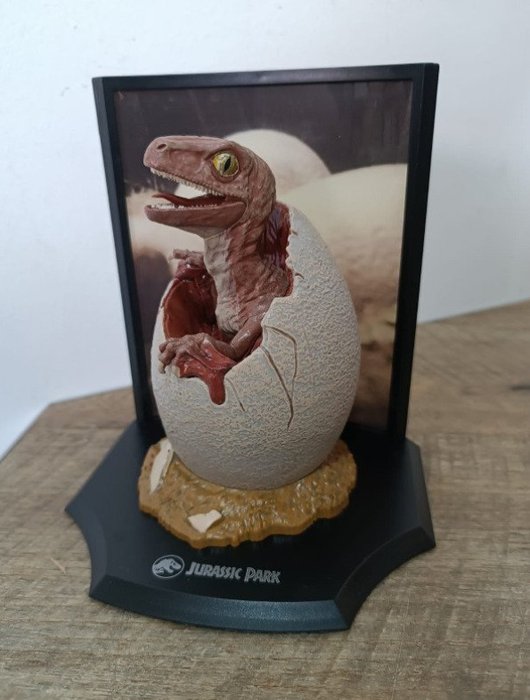 Jurassic Park -  - Filmrekvisitter Premium Edition Raptor Egg film Jurassic Park