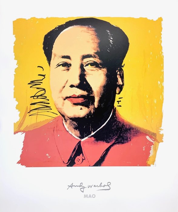 Andy Warhol (1928-1987) - Mao, 1972 - Artprint - 76 x 69 cm