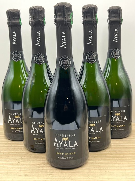 Ayala Brut Majeur - Champagne - 6 Flasker (075 L)