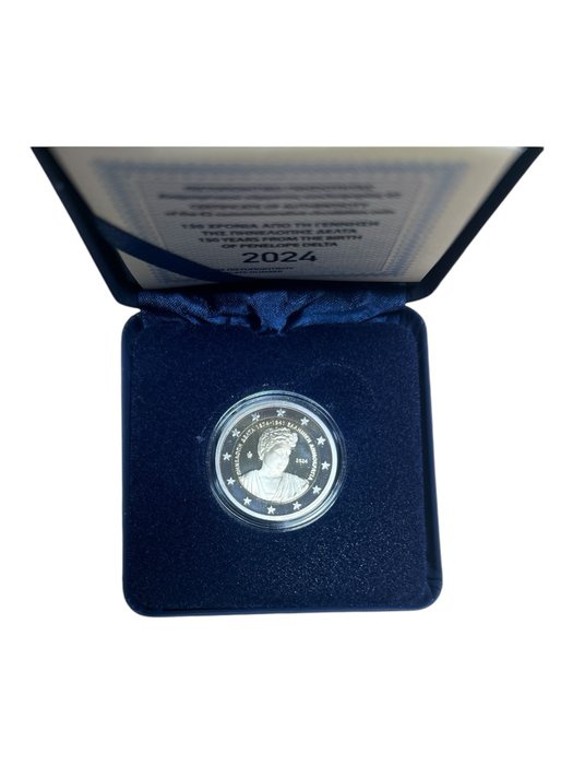 Grækenland. 2 Euro 2024 "150 Years Since the Birth of Penelope Delta" Proof  (Ingen mindstepris)