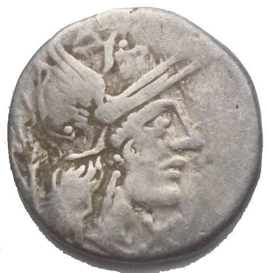 Romerska republiken. M. Papirius Carbo, 122 f.Kr.. Denarius  (Ingen mindstepris)