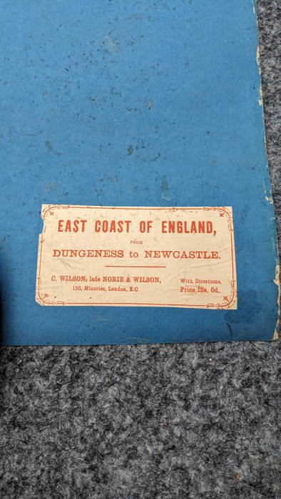 Europa - East Cost of England: fra Dungeness til Newcastle; Charles Wilson - The East cost of England - 1881-1900