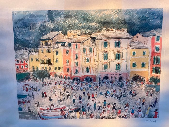 Michele Cascella (1892-1989) - Portofino città