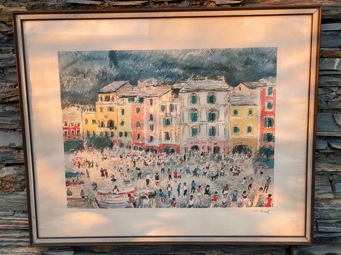 Michele Cascella (1892-1989) - Portofino città