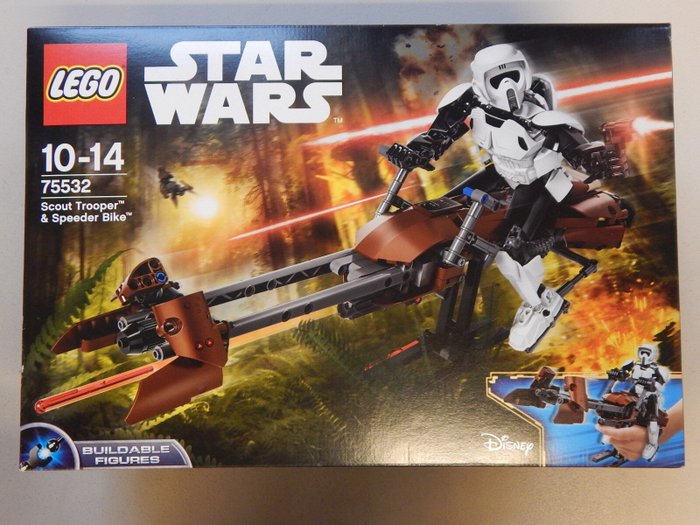 Lego - Scout Trooper  Speeder Bike - 75532 - Star Wars - 2010-2020