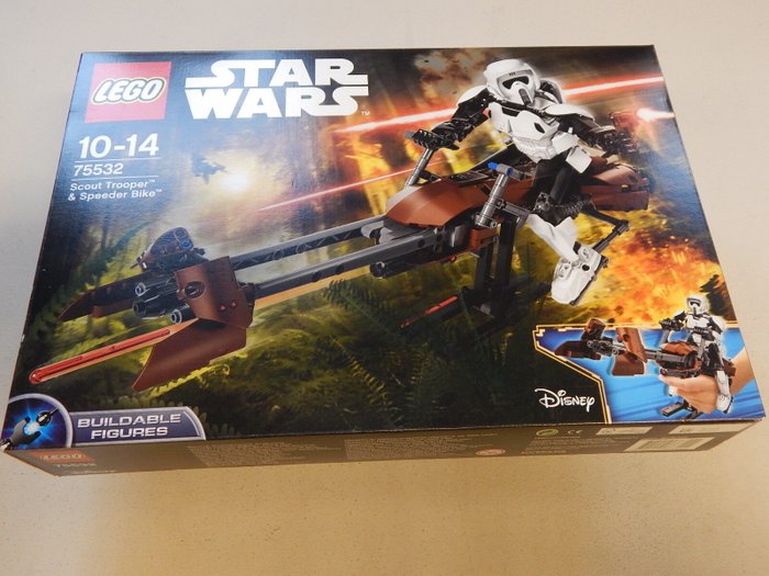 Lego - Scout Trooper  Speeder Bike - 75532 - Star Wars - 2010-2020