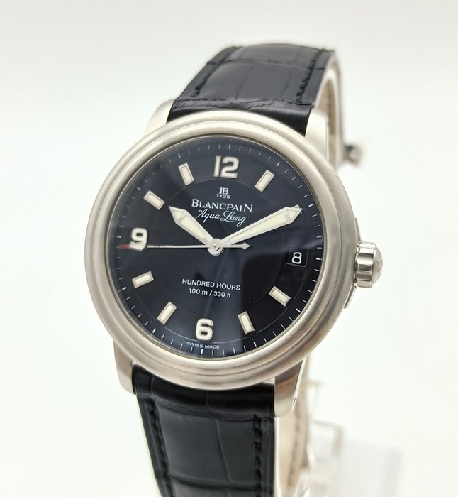 Blancpain - Leman Aqua Lung Ultra Slim "Limited Edition" - 2100-1130A-64B - Mænd - 2000-2010