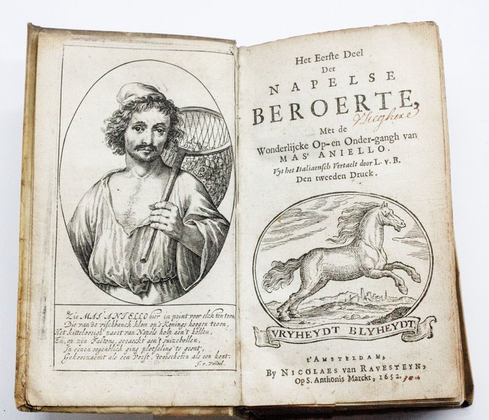 Giraffi - Napelsche Beroerte [Masaniello Napoletano] - 1652