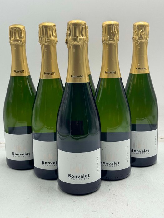 Bonvalet, kosmos - Champagne Blanc de Blancs - 6 Flasker (0,75 L)