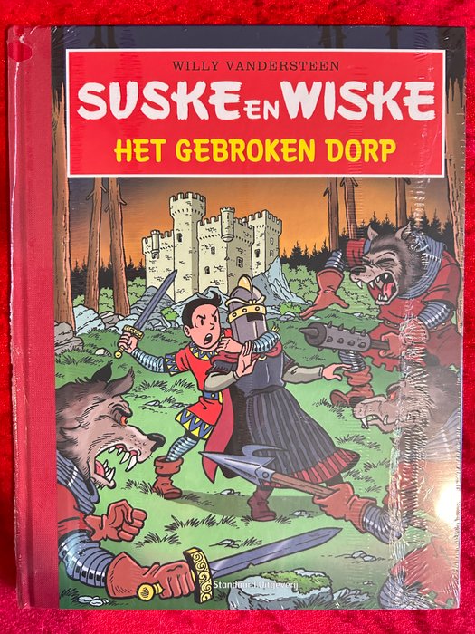 Suske en Wiske Vierkleuren reeks met nieuw omslag luxe - Het gebroken dorp - 1 Album - Begrænset og nummereret udgave - 2014