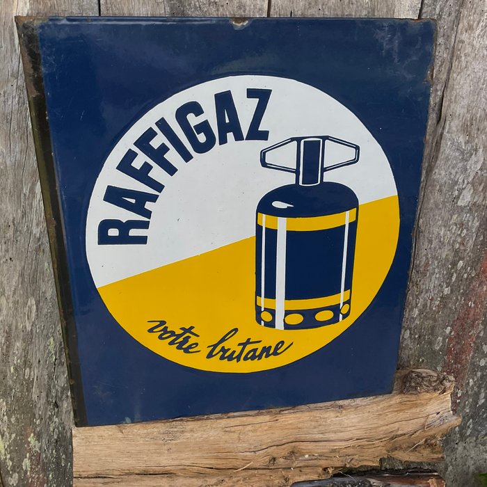 Reklameplakat - Raffigaz - Emalje