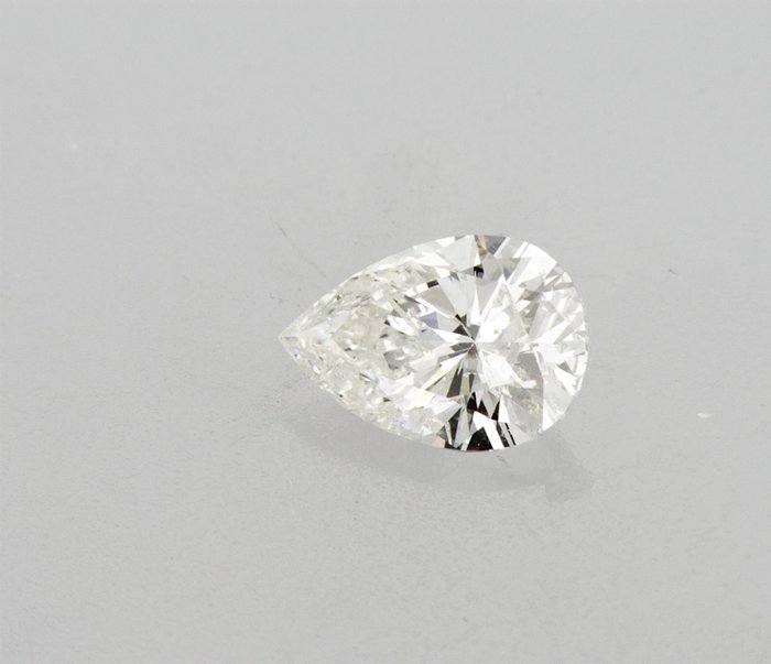 1 pcs Diamant  (Natur)  - 1.17 ct - Pære - J - SI2 - International Gemological Institute (IGI) - d30