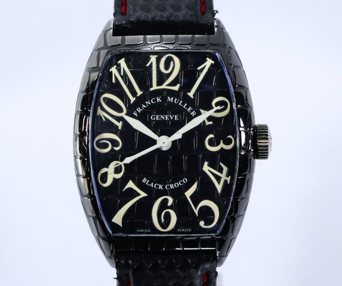 Franck Muller - Black Croco - Ingen mindstepris - 8880 SC BLK CRO - Mænd - 2011-nu