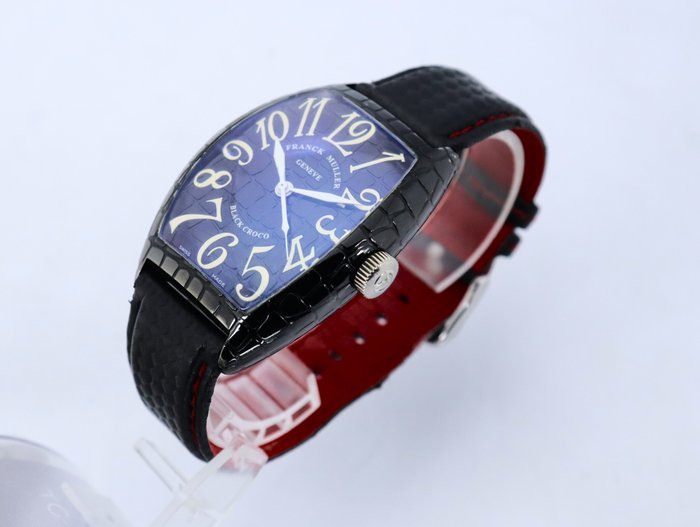 Franck Muller - Black Croco - Ingen mindstepris - 8880 SC BLK CRO - Mænd - 2011-nu