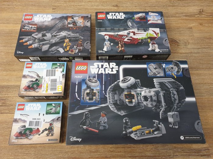 Lego - Lego Star Wars 5 Sets 75325 / 75347 / 75333 / 75344 / 75344 NEUOVP UnbespieltVersiegelt