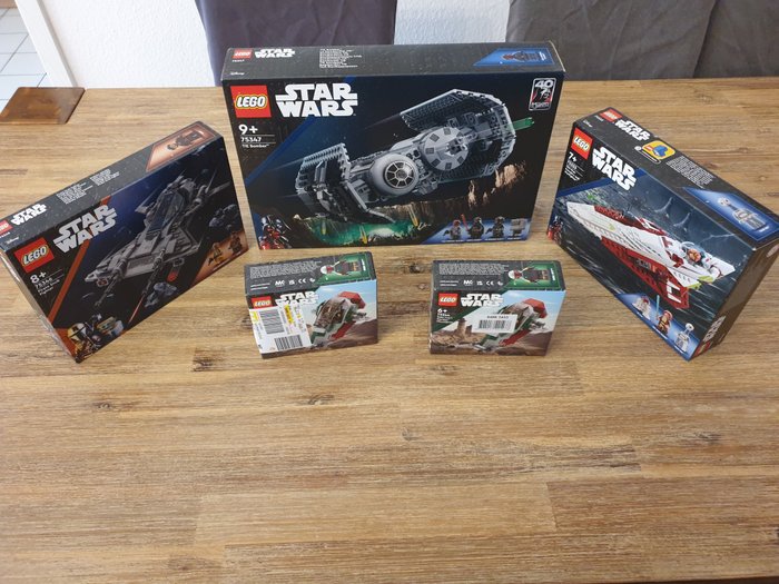 Lego - Lego Star Wars 5 Sets 75325 / 75347 / 75333 / 75344 / 75344 NEUOVP UnbespieltVersiegelt