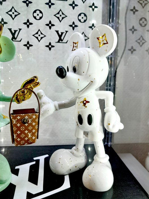 Jan Marti (1958) - Minnie feat Mickey Louis Vuitton 1/1