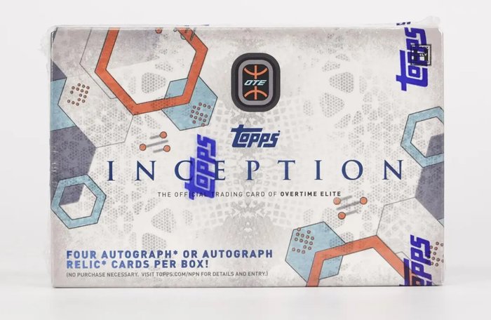 2022/23 Topps Inception OTE Basketball - 1 Sealed box - Næsten så god som ny (NM)