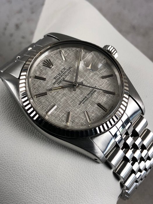 Rolex - Datejust Linen Dial - 16014 - Mænd - 1980-1989