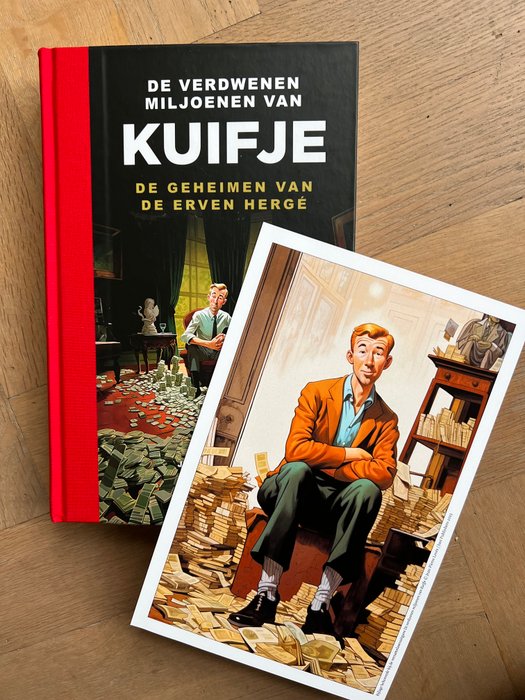 Kuifje - De verdwenen miljoenen van Kuifje - Luxe met linnen rug en ex-libris - 1 Album - Første udgave - 2023