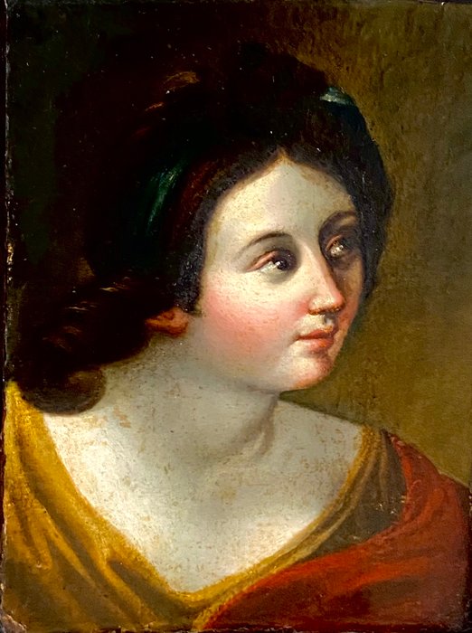 Europæisk skole (XVIII) - Retrato de Madonna