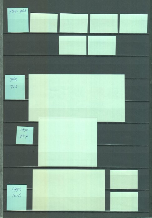 Hollandske Antiller 1982/1992 - Uperforerede problemer