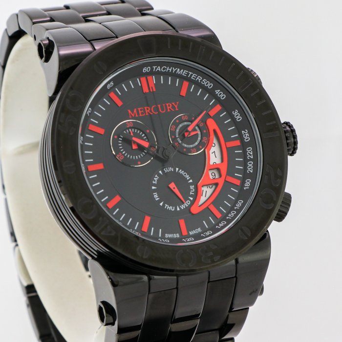 Mercury - Swiss Chronograph - ME10220-BB-5 - Ingen mindstepris - Mænd - 2011-nu