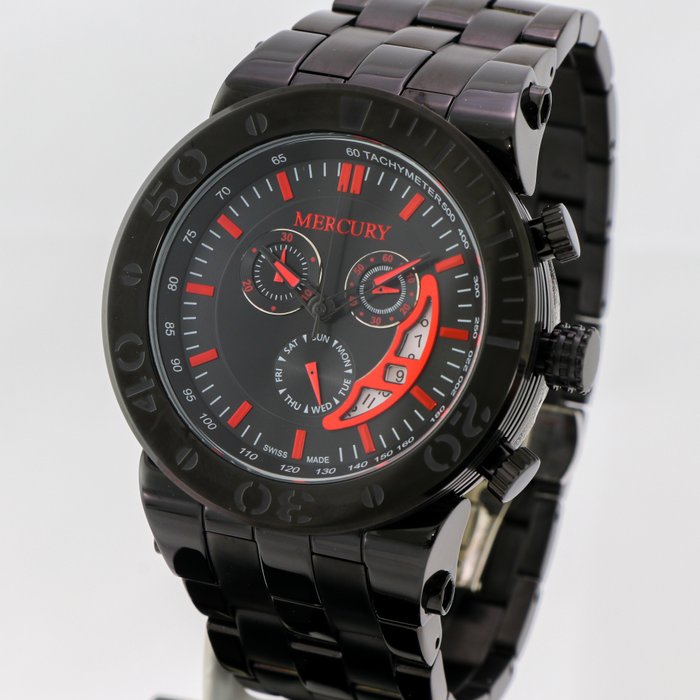 Mercury - Swiss Chronograph - ME10220-BB-5 - Ingen mindstepris - Mænd - 2011-nu