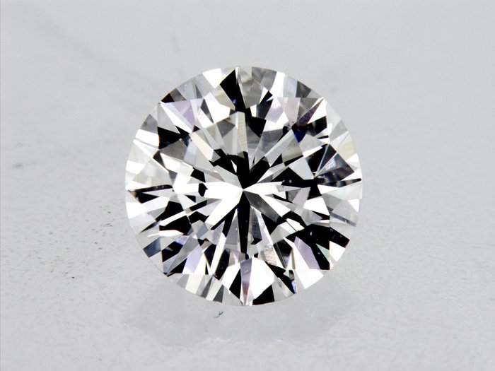 1 pcs Diamant  (Natur)  - 1.01 ct - Rund - F - VS2 - Gemological Institute of America (GIA) - f027