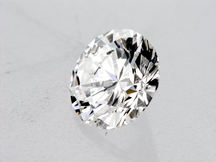 1 pcs Diamant  (Natur)  - 1.01 ct - Rund - F - VS2 - Gemological Institute of America (GIA) - f027