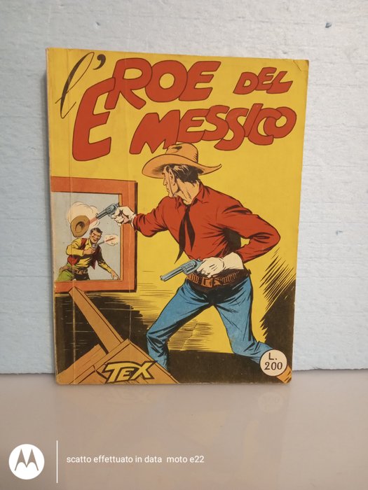 Tex, Gigante n. 4" L' eroe del Messico "Prima Edizione Aut. 478 Spillato - Non censurato- leggete-RFW - 1 Comic