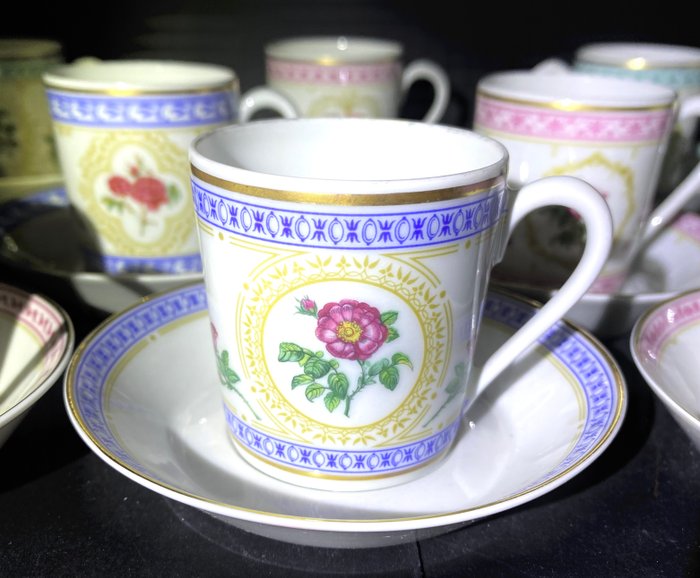 Haviland  Co. Limoges - Kaffeservice - Rose d'Amour - Empress Josephine - Porcelæn