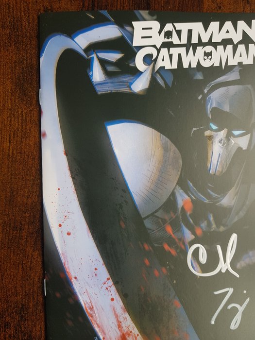 Batman / Catwoman #6 Clay Maan Cover 1ST PRINT ! - Signed by creators Tom King and Clay Maan !! With COA !! - 1 Signed comic/2021